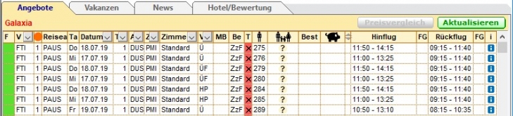 Bistro Abflugszeiten 2